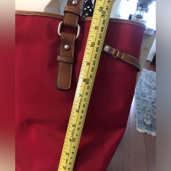 New Super cuteTote Computer Bag, Handbag, Red waterproof fabric with Handles zip - Picture 8 of 13